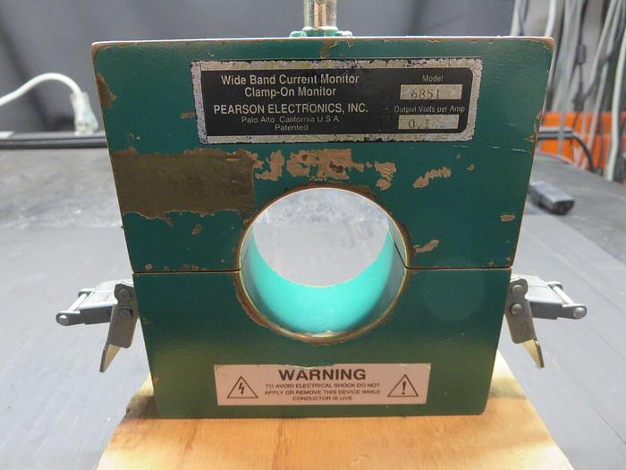 Used Pearson Electronics 6851 Current Monitor Wideband Clamp-On