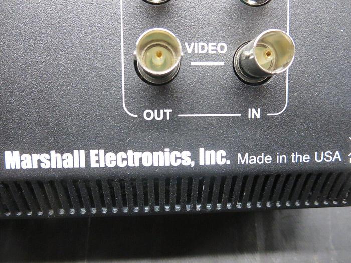 Used Marshall Electronics V-MD702 Monitor Dual Screen 7" Hi Res Rack Mount USA