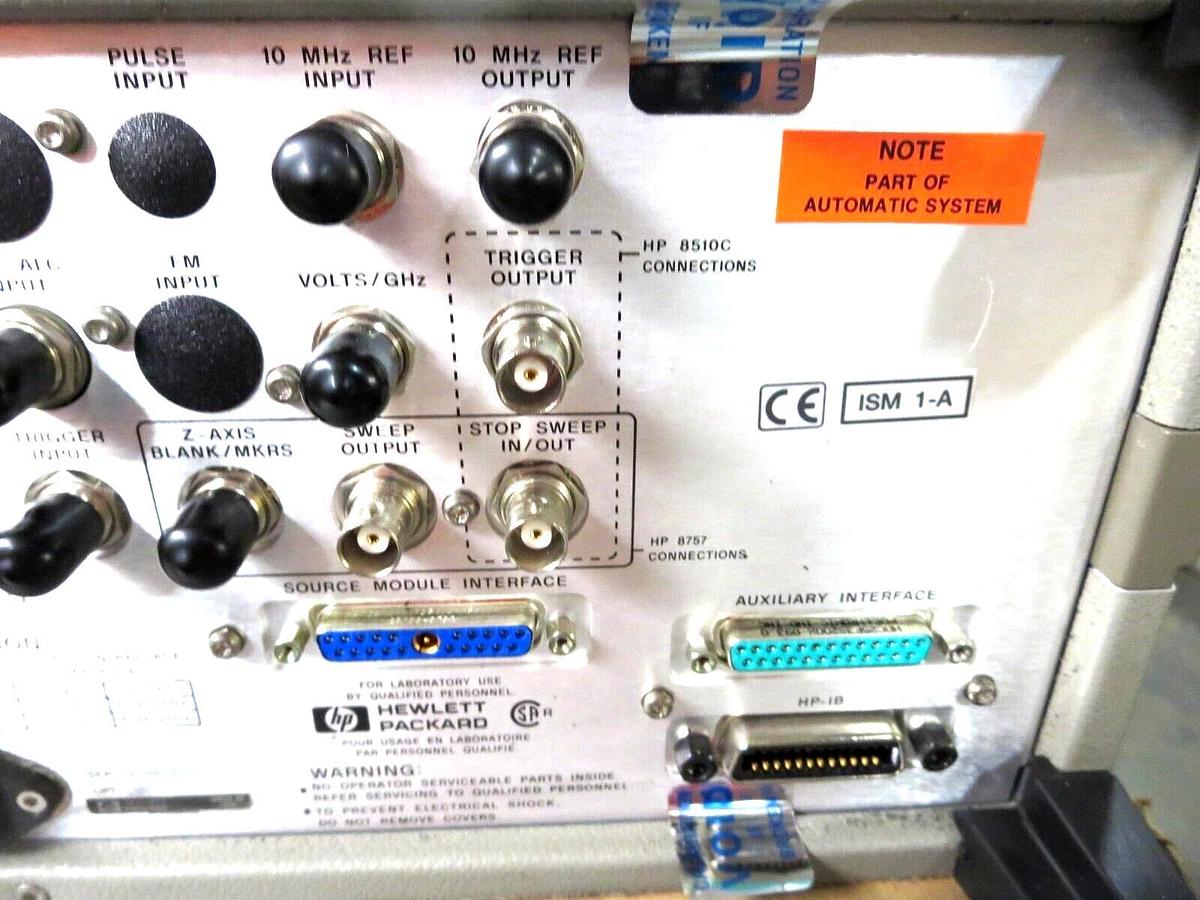 Used Share H-P Agilent 83651B Synthesized Sweeper 10MHz - 50GHz 115-230VAC 48-66Hz