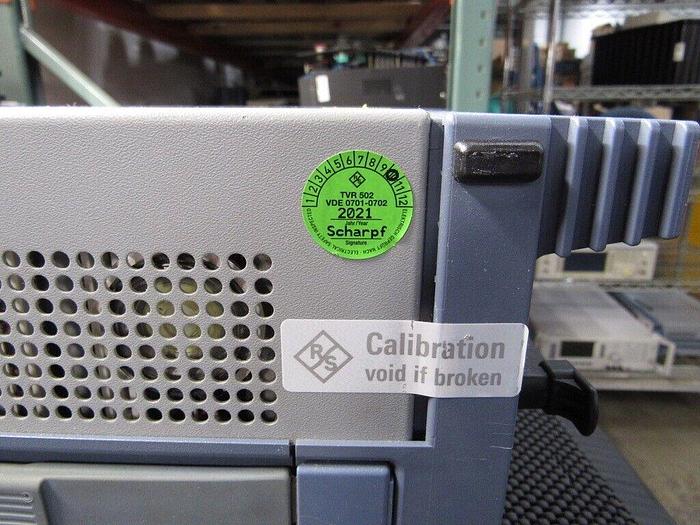 Used Rohde & Schwarz CMS52 840.0009.52 Radiocommunication Service Monitor OPT CMS-B32