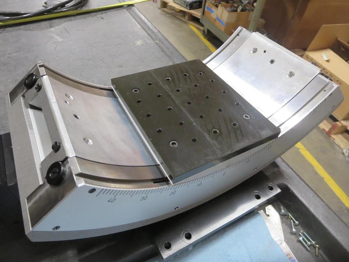 Used Newport BGM160PE Goniometer (High Precision Stepper Motor) Motorized +/- 45 Deg.