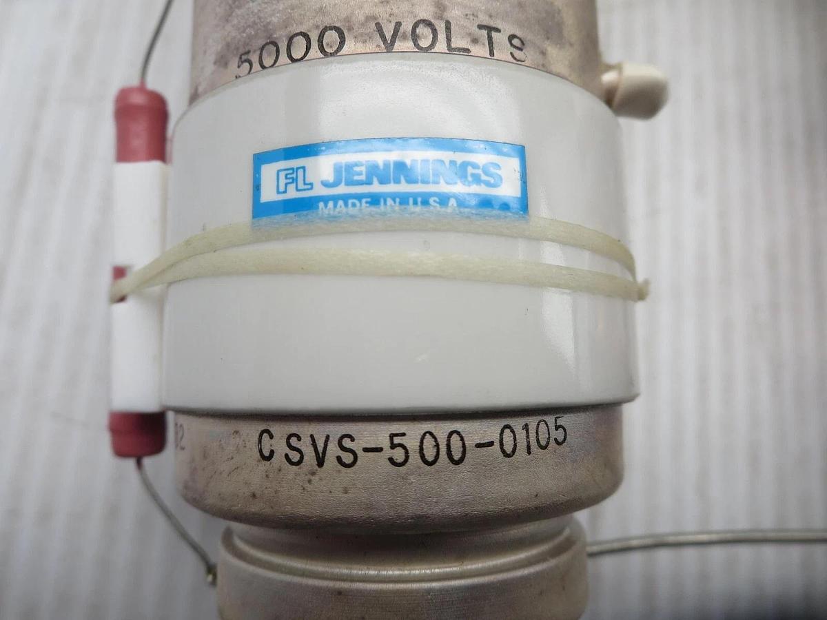 Used Jennings USLPA-500-6N648 Vacumn Capacitor Assy. Vintage Parts/OrRepair