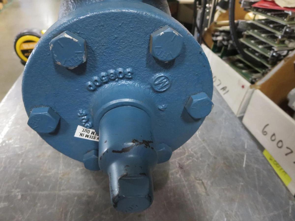 Used Parker A4YBL Differential Pressure Relief Regulator 2" DN 50 31 BAR PSIG 0-150