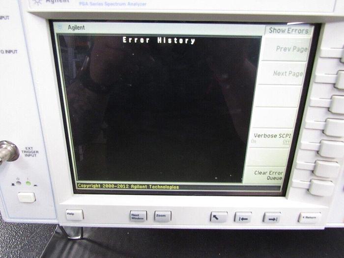 Used Agilent E4443A PSA Series Spectrum Analyzer, 3 Hz - 6.7 GHz Opt: 226, B7J