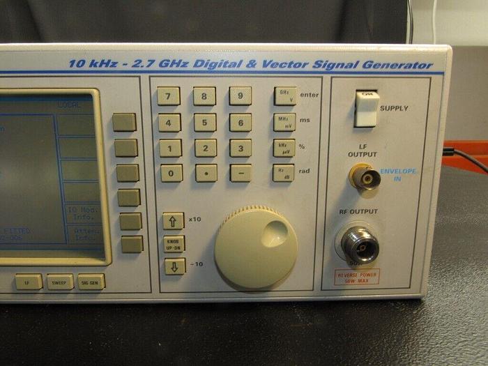 Used Marconi IFR  2051 10kHz-2.7GHz Digital/Vector Signal Generator Avioncs Opt 6 & 1