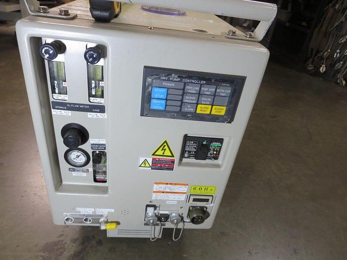 Used Anelva/V090S-NU Dry Pump W-Pump Controller See Description Parts &-Or Repair