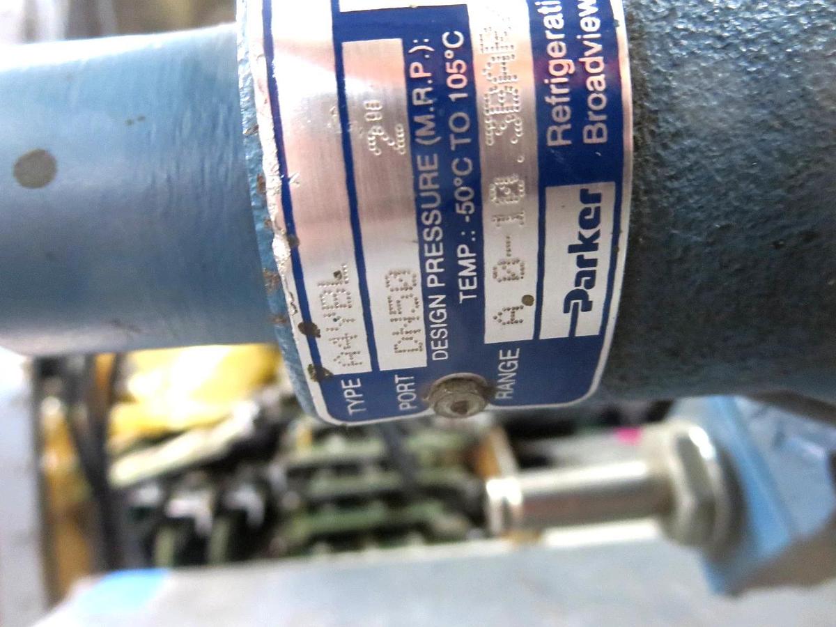 Used Parker A4YBL Differential Pressure Relief Regulator 2" DN 50 31 BAR PSIG 0-150