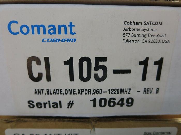 Used Garmin  GDL 90 (Pt # 430-6081-100-000) UAT Data Link Sensor Installation Kit