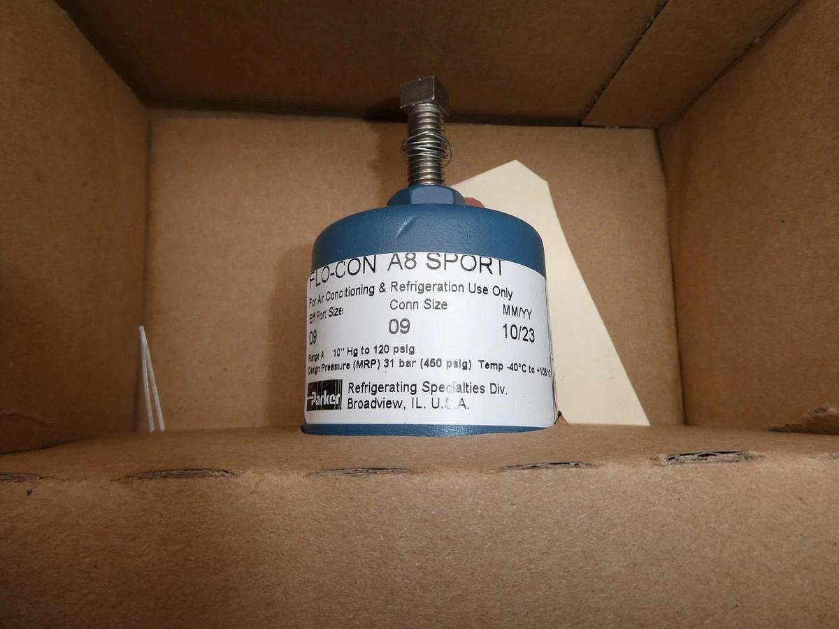 Used Parker Inlet Pressure Regulator 103555 A8 SPORT 09 09 Range: A