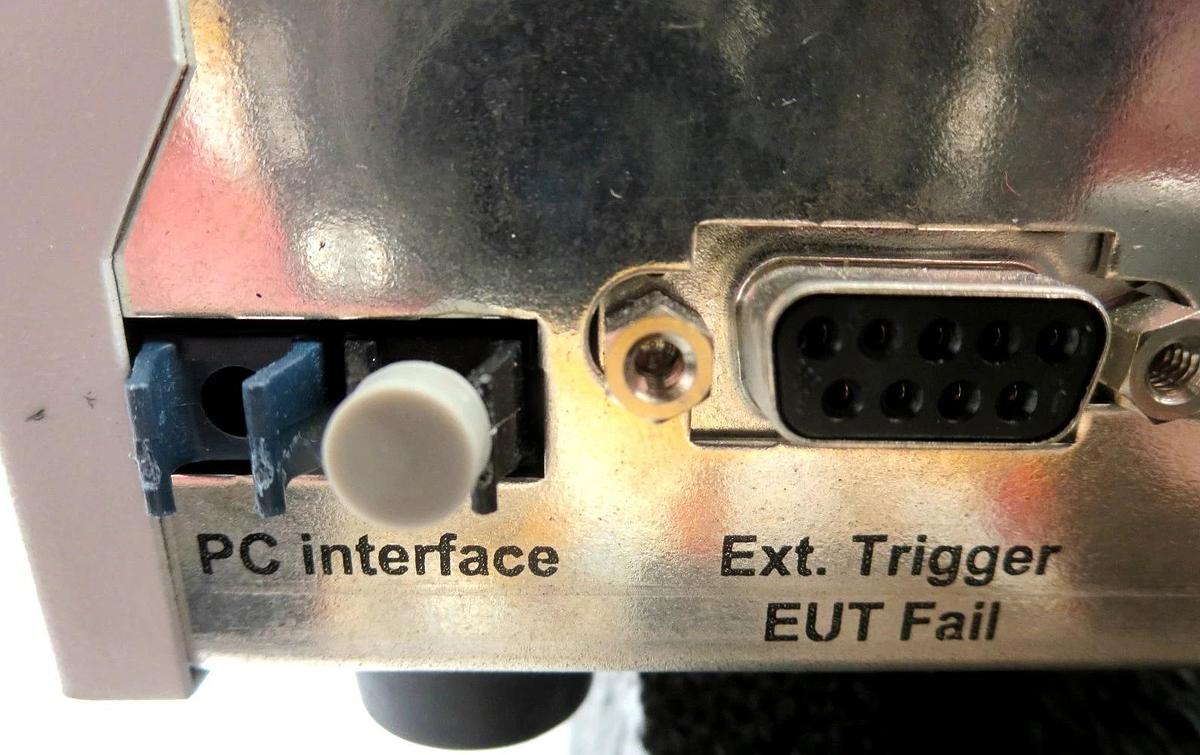 Used Schaffner NSG 438 Electrostatic Discharge Gun Range 200V-30KV