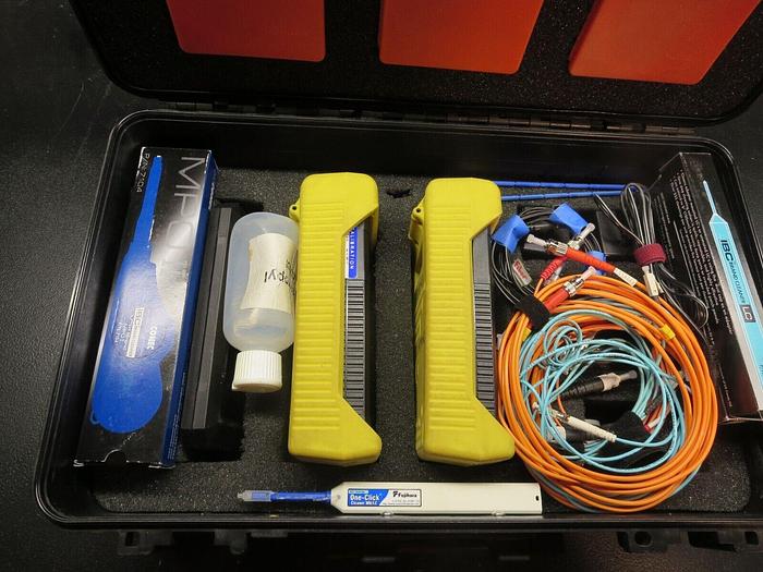 Used Corning Cable Systems OTS-3MDSD-55 Fiber Loss Test Kit W/Assorted Accessories #1