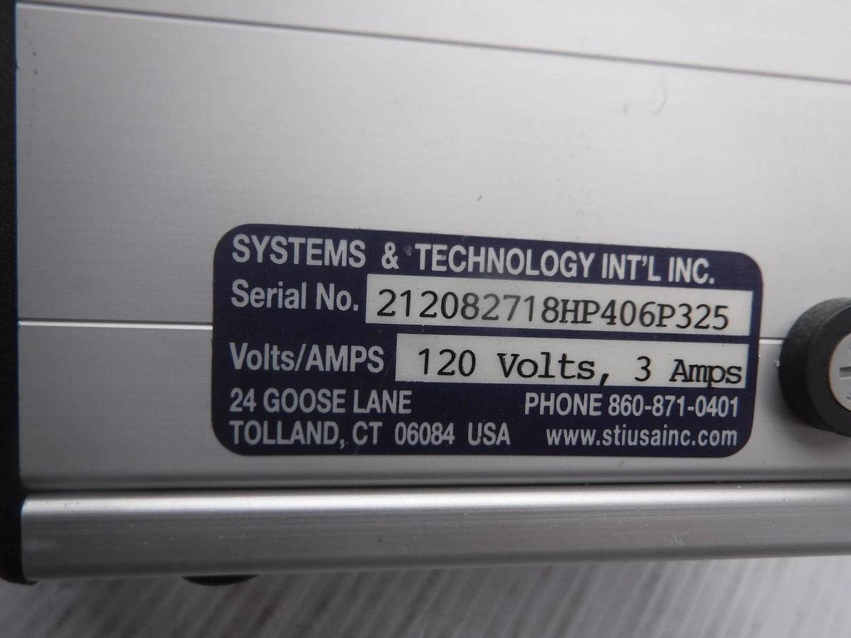 Used Systems & Technology Inc 8HP406P325 120V 3A w/ Hot Plate