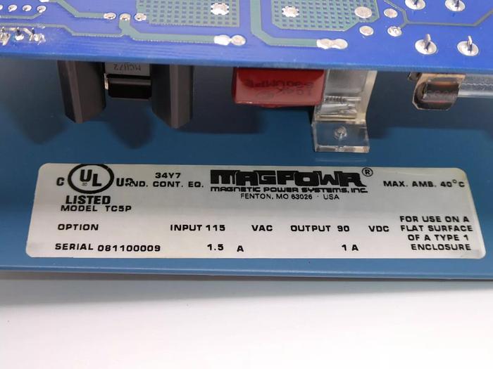 Used MAXCESS INTERNATIONAL MAGPOWR TC-5 (TC-5P) Torque Controller