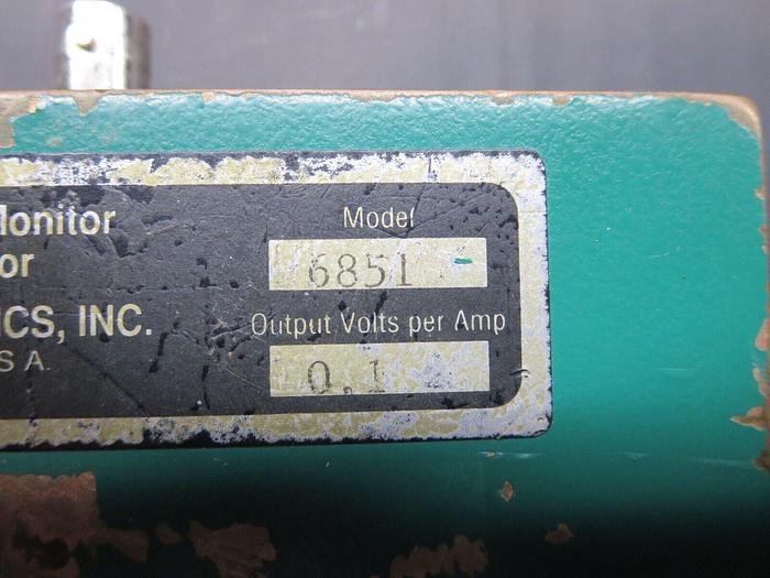 Used Pearson Electronics 6851 Current Monitor Wideband Clamp-On