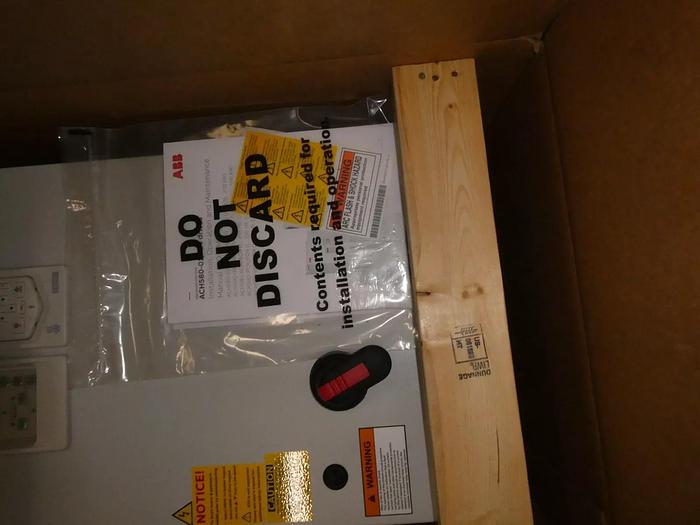 Used ABB ACH580-BCR-023A-4+F267 AC Drive Pld 15Hp 23A 440-480V