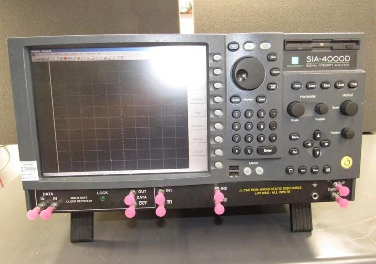 Used Wavecrest SIA-4000D Signal Integrity Analysis Solution