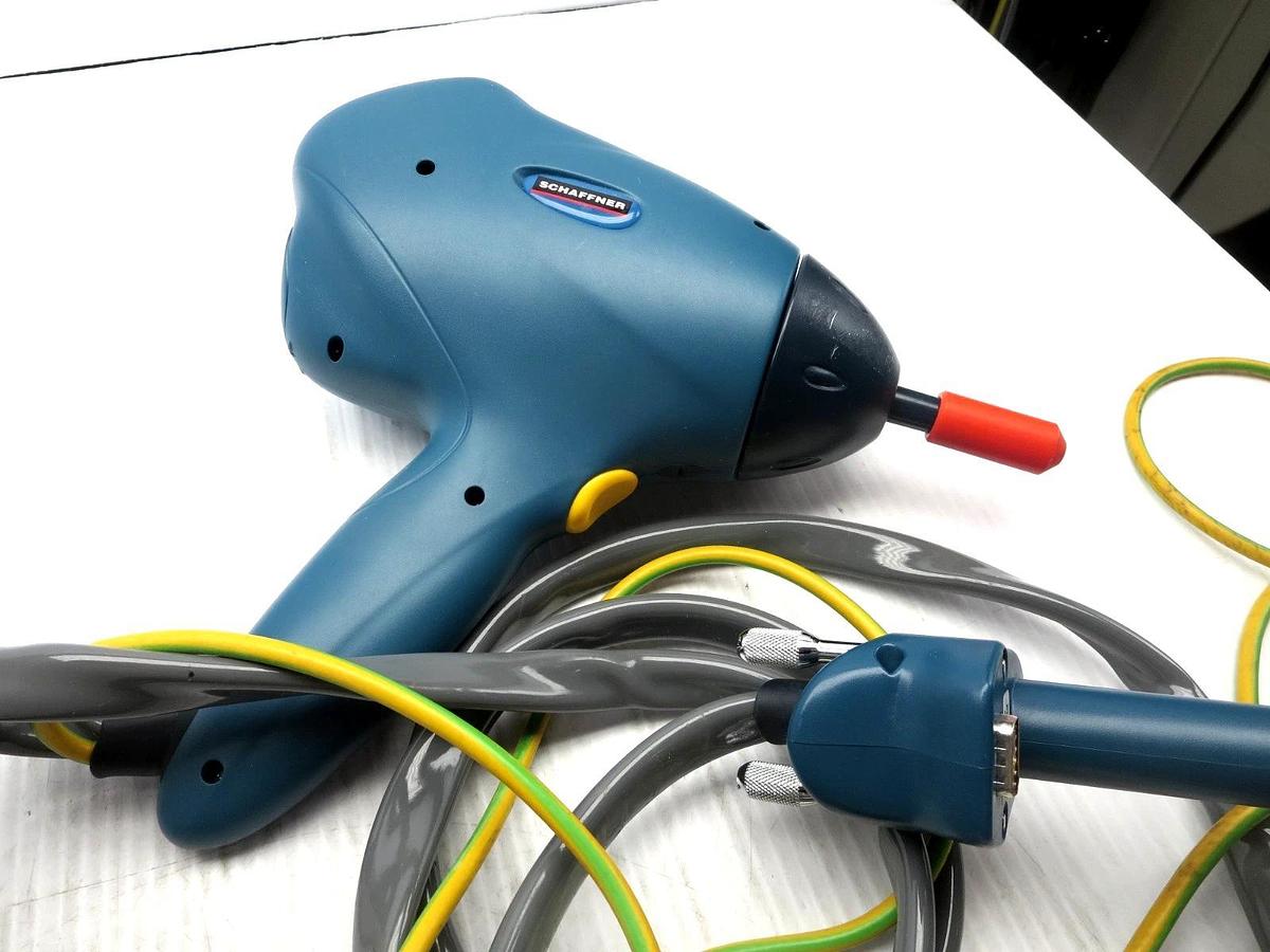 Used Schaffner NSG 438 Electrostatic Discharge Gun Range 200V-30KV