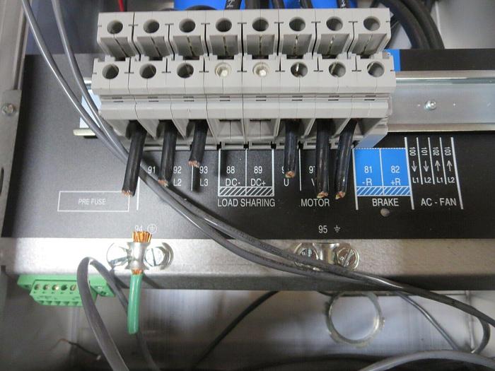 Used Danfoss VLT6042GT4C54STROLDF00A00C0 Variable Freq Drive 30 KW 40 HP 380-460 VAC