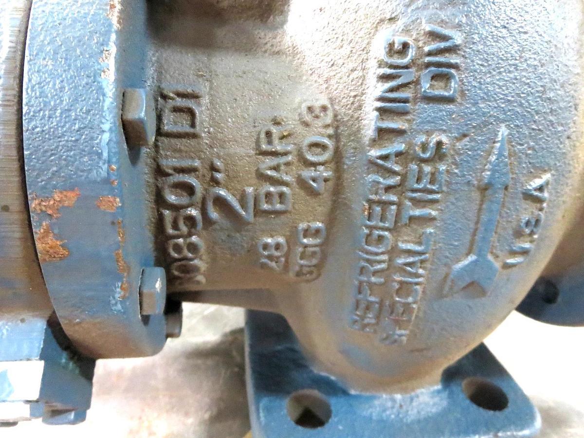 Used Parker A4YBL Differential Pressure Relief Regulator 2" DN 50 31 BAR PSIG 0-150