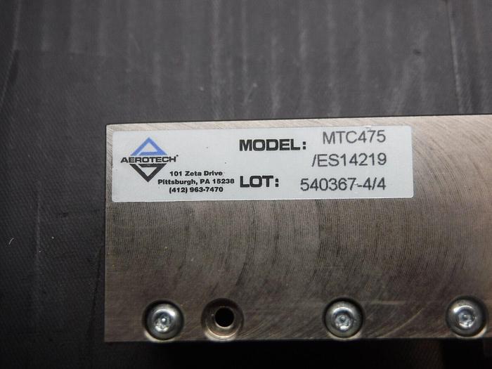 Used Aerotech Model: MTC475/ES14219 Lot: 540367-4/4 Channel Magnet