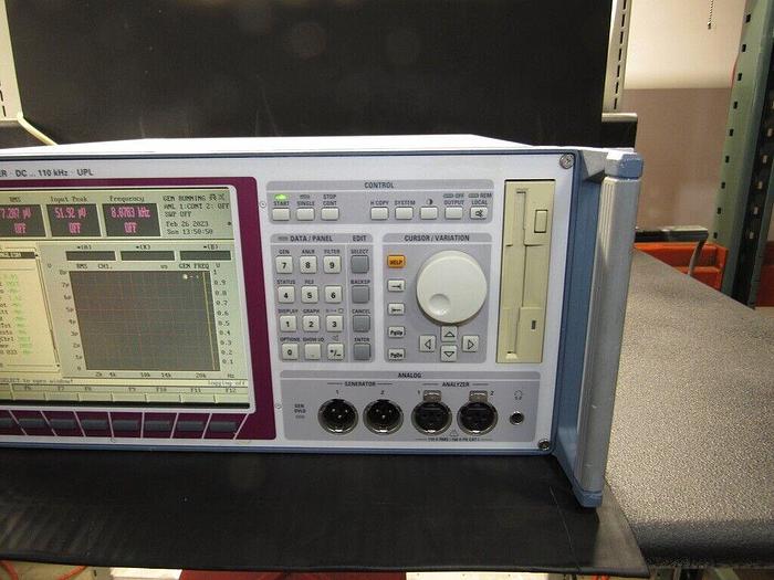 Used Rohde & Schwarz  UPL (1078.2008.05) B1, B4, B5, B6, B10 Audio Analyzer DC 110KHZ