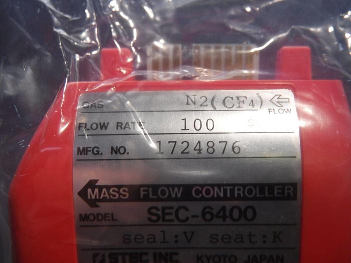Used Horiba Stec Inc. Model: SEC-6400 Gas: N2 (CF4) Mass Flow Controller