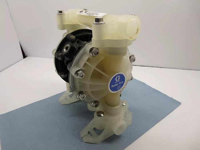 Used Graco Husky 515 D52911 Double Diaphragm Pump Max GPM 15-60 Max Air PSI/Bar 100-7