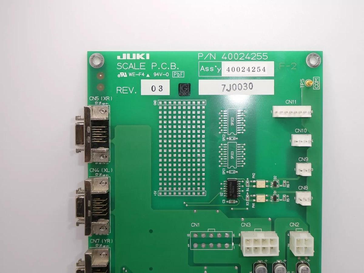 Used Juki Scale P.C.B. 40024255 Rev: 03