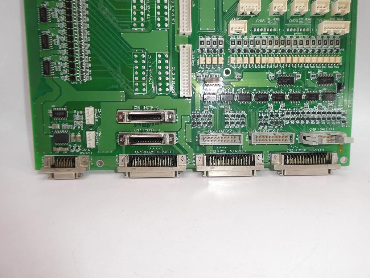 Used JUKI POS-CNN PCB Position Connection Pcb Control Board 40007371 Rev: 5