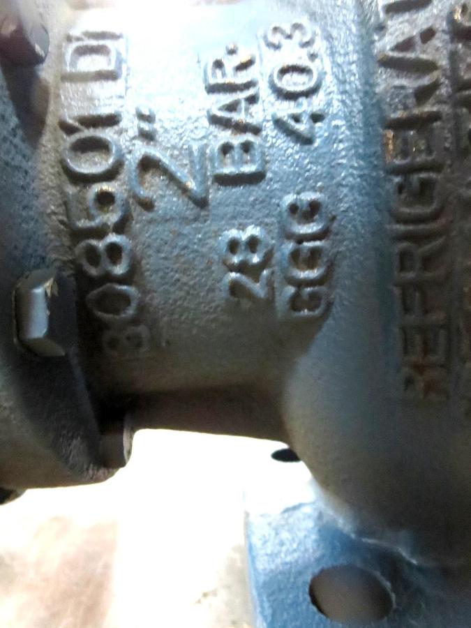 Used Parker A4YBL Differential Pressure Relief Regulator 2" DN 50 31 BAR PSIG 0-150