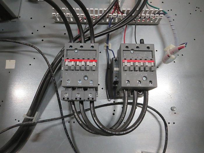 Used ABB Schaefers Enclosure W/Pictured Contents Reported All Working When Removed