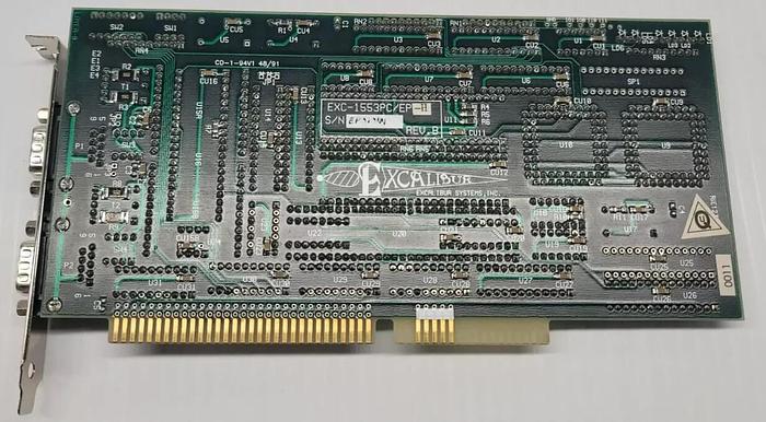 Used Excalibur Systems EXC-1553PC/EP-H Rev B