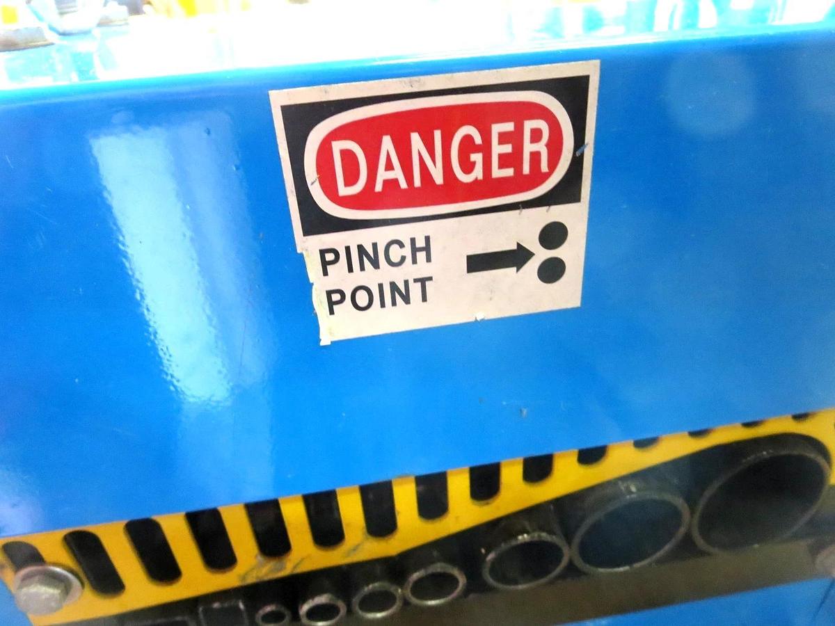 Used Bluerock Mfg. WS-212 Wire Stripper Copper/Aluminum Motorized Industrial