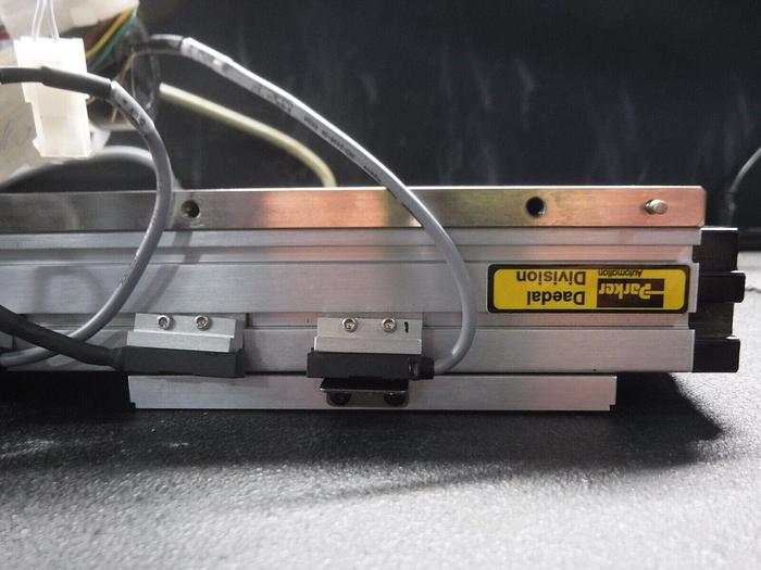 Used MCG 2181-ME8014-30 & Parker Model: 802-3551A Linear Slide Table