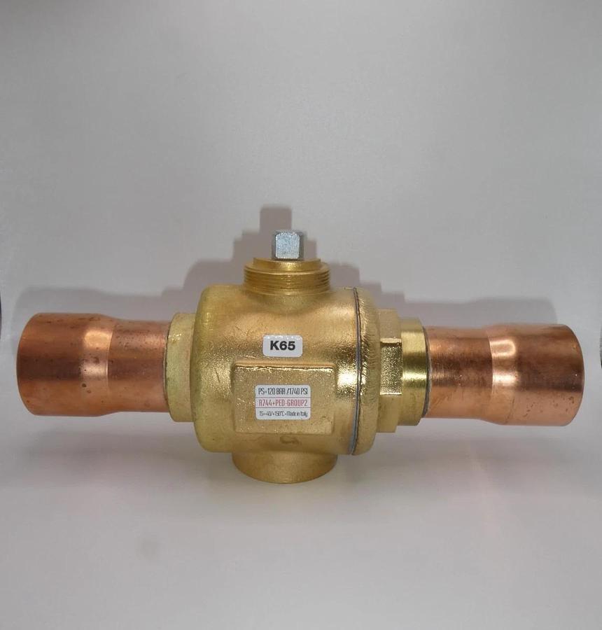 Used Refrigera Ball Valve BV21F158K0000 CO2 120bar 1.5/8" ODS K65