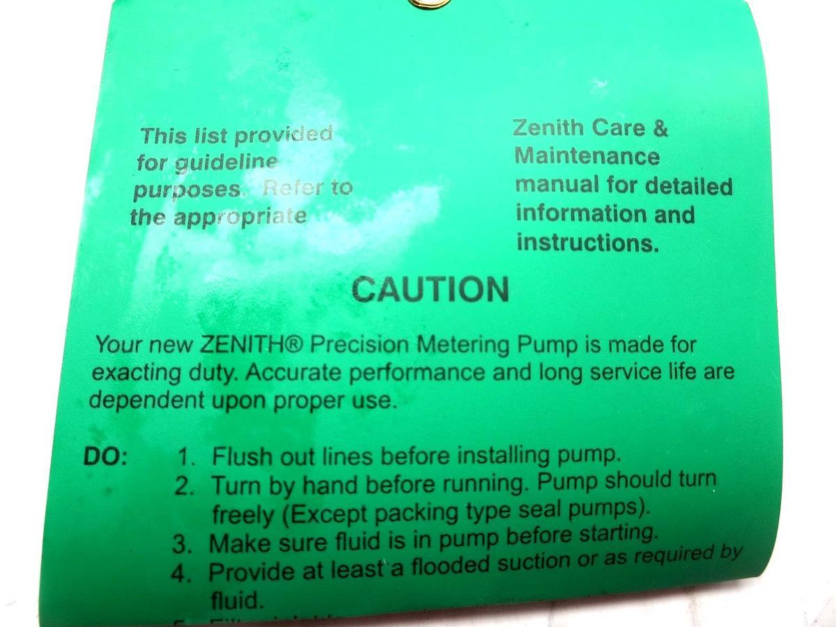 Zenith Pumps 11-43910-7000-0 Pump