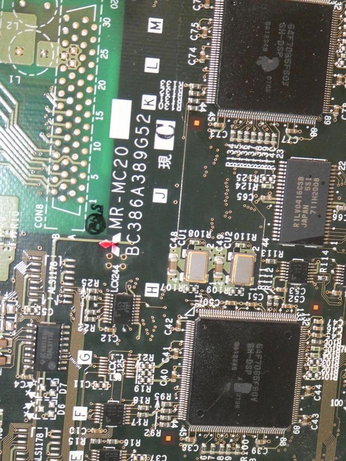 Used Mitsubishi JUKI FX-1 FX-1R 12 Axes Position Board BC386A389G52 MR-MC20-S01