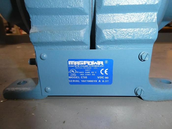 Used MAXCESS INTERNATIONAL MagPowr C-50 50 lb-ft MAGNETIC PARTICLE CLUTCHES FOOT-MO
