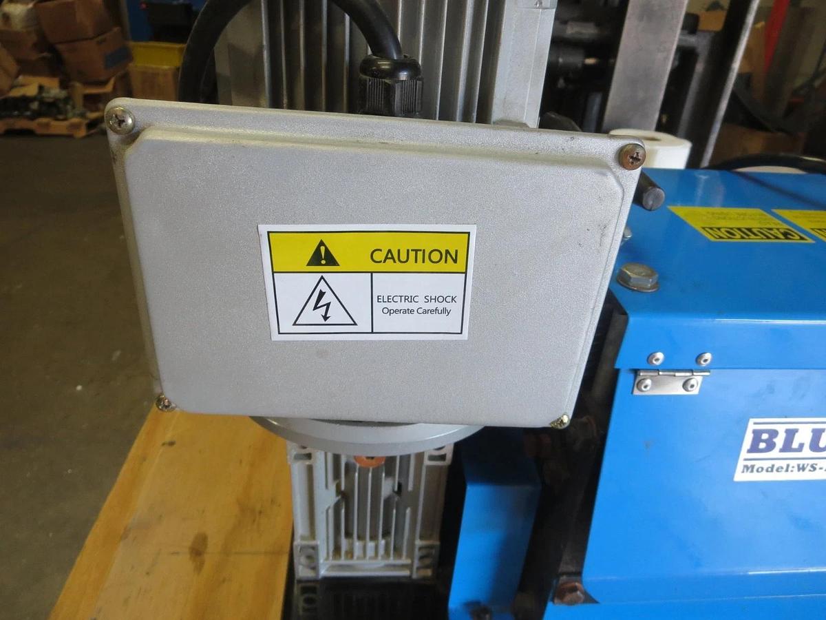 Used Bluerock Mfg. WS-212 Wire Stripper Copper/Aluminum Motorized Industrial