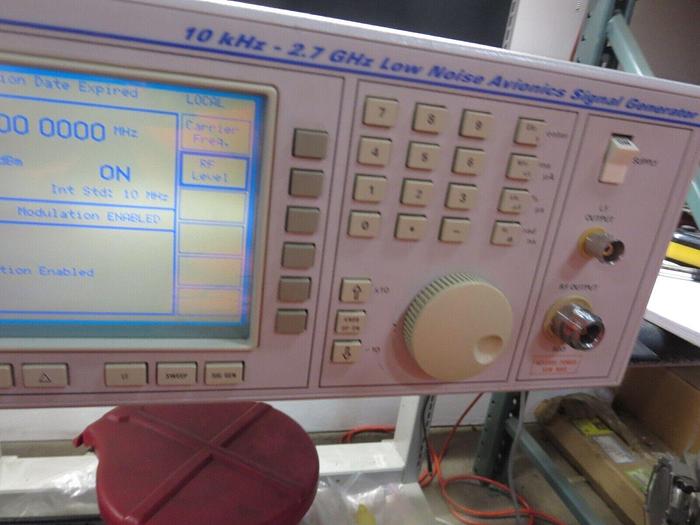 Used IFR Systems  IFR 2041 Signal Generator Avionics Low Noise 10 KHz - 2.7 GHz