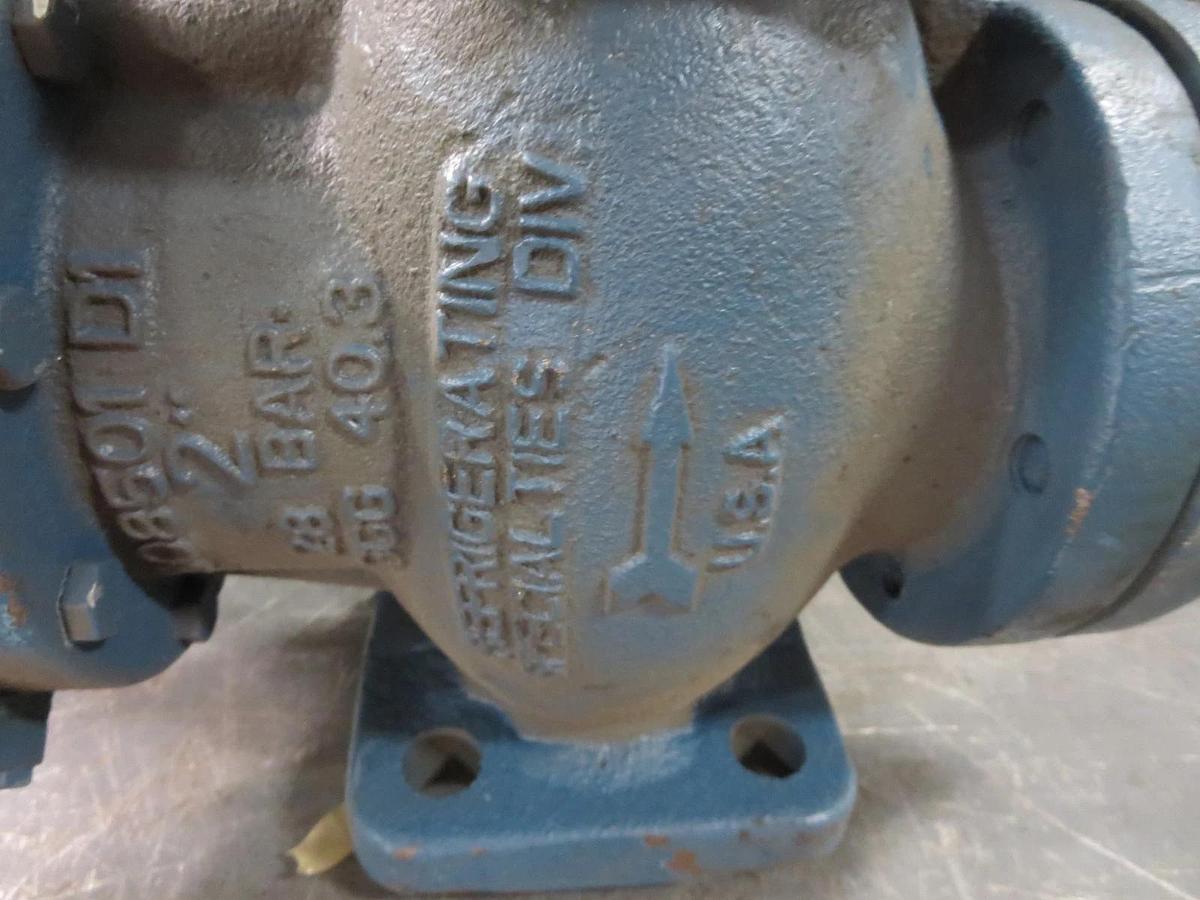 Used Parker A4YBL Differential Pressure Relief Regulator 2" DN 50 31 BAR PSIG 0-150