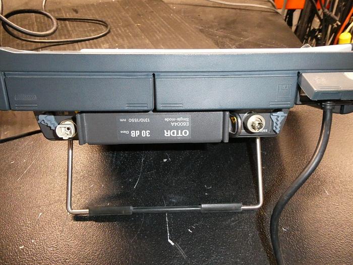 Used Agilent E6000C SM Fiber Mini OTDR w/ E6004A E6009A Connectors Cables, Carry Case