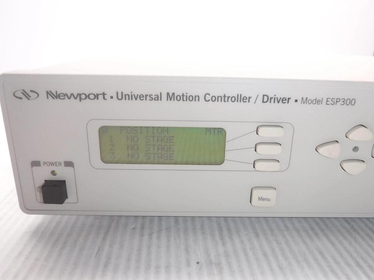 Used Newport ESP300 Universal Motion Controller / Driver With ESP-K