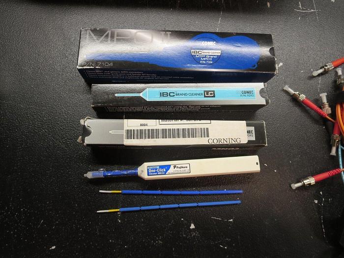 Used Corning Cable Systems OTS-3MDSD-55 Fiber Loss Test Kit W/Assorted Accessories #1