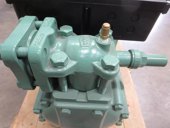 Used Bitzer 6JE-25-2NU-2D Compressor 208-230/460VAC 60HZ 3PH Semi-Herm Therm Prot NOB