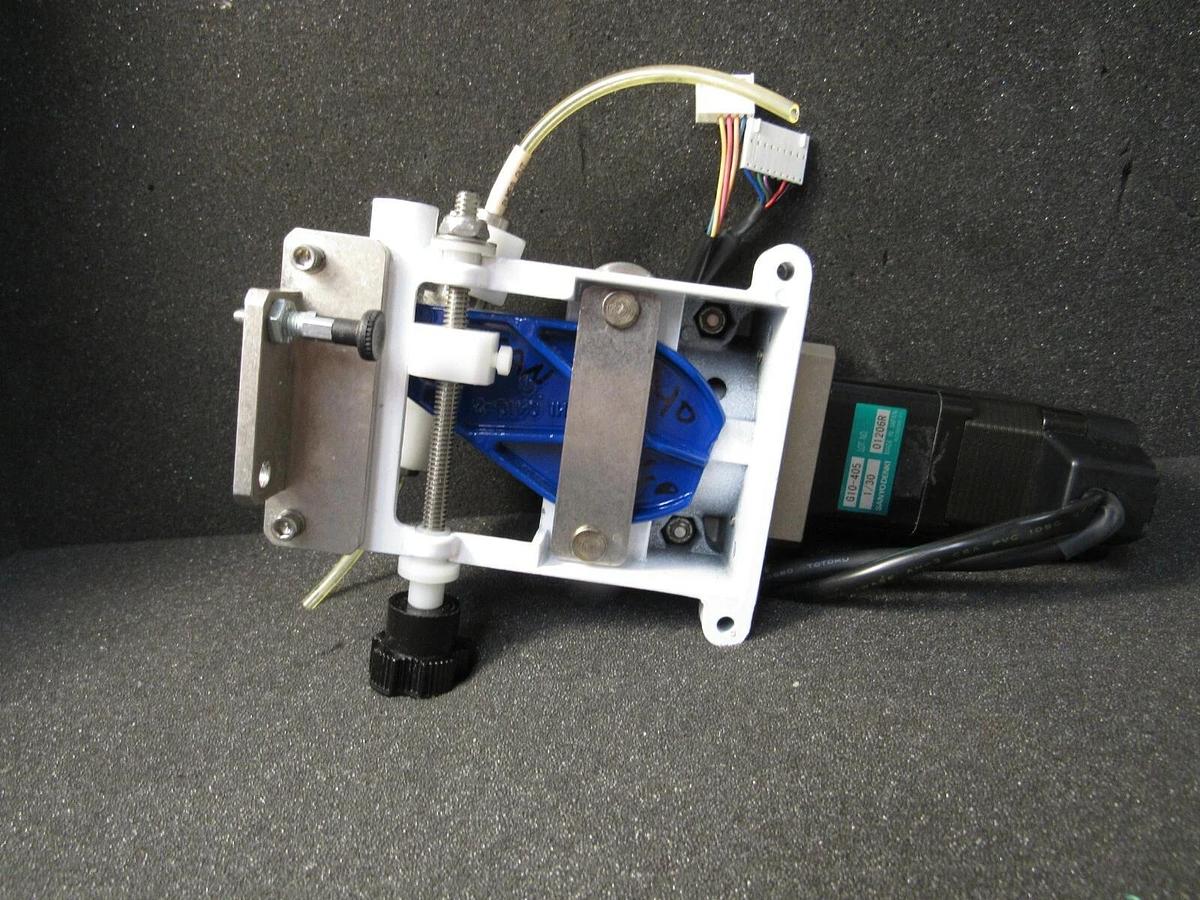 Used FMI "Q" Pump Cerampump W/PBM423D6JA20 SanMotion Servo Motor