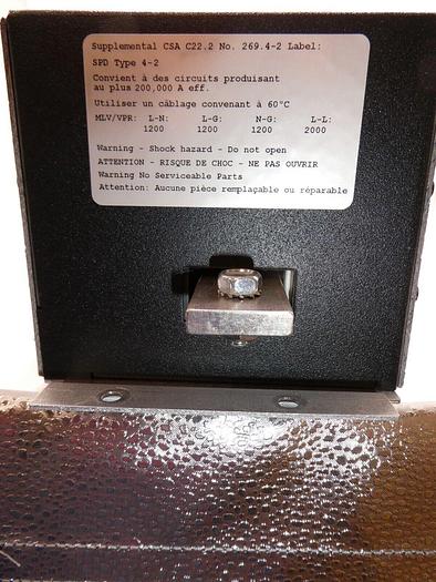 Used Siemens TPS3E0220X2 SPD2 02 INT 277/480V 200KA SC ; TPS3E0220X2