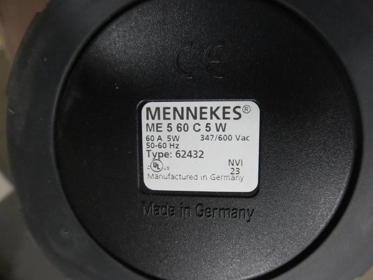 Mennekes ME560C5W Connector & Cable 600VAC 60A 50-60HZ 802181 Tesla Skyline