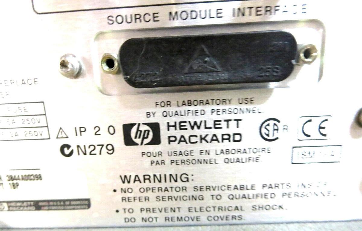 Used H-P 83651B Synthesized Sweeper 10MHZ-50GHz OPT 1BP