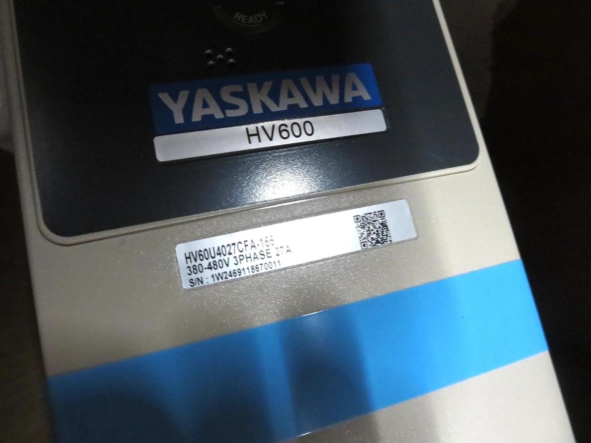 Yaskawa HV600 H6BPB027PMB Variable Frequency Drive VFD 20HP 480VAC 27A 3PH